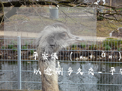 平安保險(xiǎn)的保費(fèi)可以逾期多久交-平安保險(xiǎn)的保費(fèi)可以逾期多久交呢