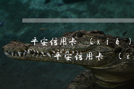平安信用卡協(xié)商后又還不上怎么辦-平安信用卡協(xié)商后又還不上怎么辦呢