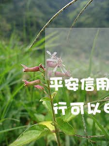 平安信用卡可以办停息挂账吗上海-平安银行可以申请停息挂账吗