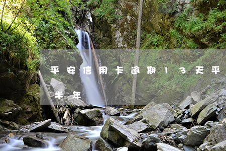 平安信用卡逾期13天(平安信用卡3千逾期半年)