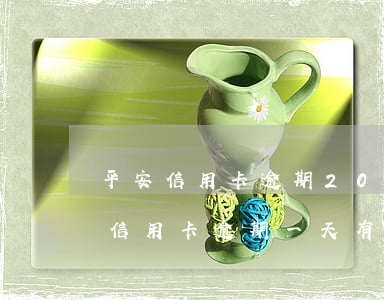 平安信用卡逾期20天會怎么樣-平安銀行信用卡逾期一天有沒有影響?