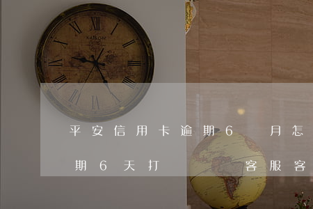 平安信用卡逾期6個月怎么溝通(平安銀行逾期6天打電話給客服,客戶說不算逾期)