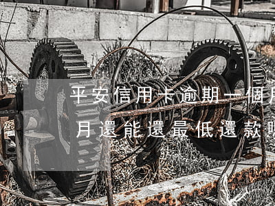 平安信用卡逾期一個月(平安信用卡逾期一個月還能還最低還款嗎)