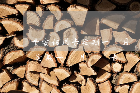 平安信用卡逾期一個月會鎖卡嗎(平安信用卡逾期一個月會鎖卡嗎)