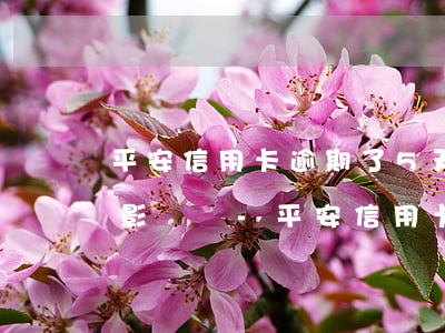 平安信用卡逾期了5天對(duì)征信有影響嗎-平安信用卡逾期了5天對(duì)征信有影響嗎知乎