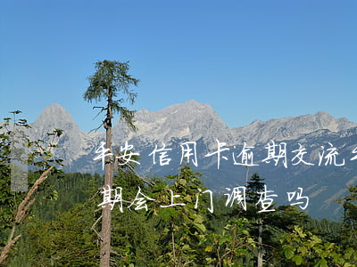 平安信用卡逾期交流(平安信用卡5000逾期会上门调查吗)
