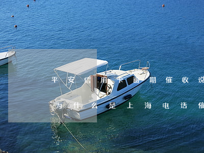 平安信用卡逾期催收说拘留(平安银行逾期后为什么是上海电话催收)