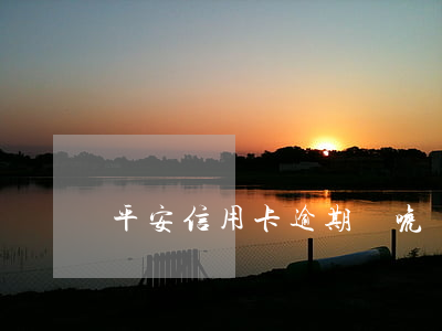 平安信用卡逾期嚇唬