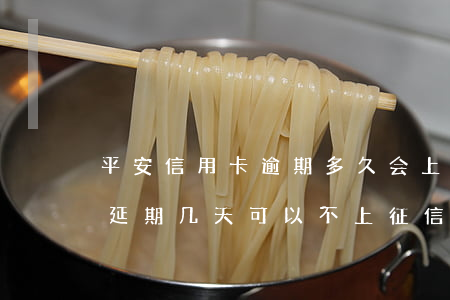 平安信用卡逾期多久会上征信吗(平安信用卡 延期几天可以不上征信)