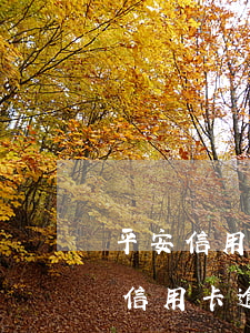 平安信用卡逾期屬于網(wǎng)逃(平安信用卡逾期屬于網(wǎng)逃嘛)