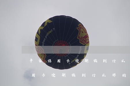 平安信用卡逾期收到什么样的信息-平安信用卡逾期收到什么样的信息通知