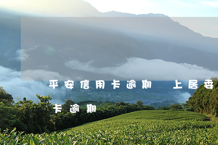 平安信用卡逾期會上居委會嗎(平安銀行信用卡逾期)