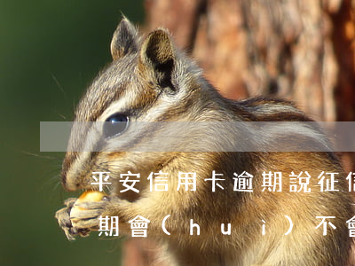 平安信用卡逾期說征信惡化(平安銀行貸款逾期會(huì)不會(huì)影響信用卡額度)