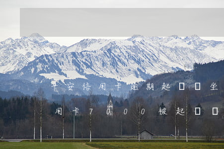 平安信用卡逾期起訴會坐牢嗎(欠平安銀行信用卡7000被起訴會坐牢嗎)