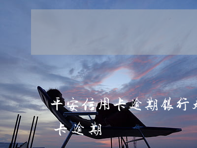 平安信用卡逾期银行起诉流程(平安银行信用卡 逾期)