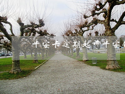 平安卡逾期起诉(平安银行逾期2个半月起诉)