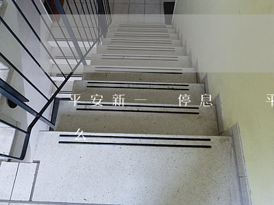 平安新一貸停息掛賬 平安新一貸停息掛賬怎么辦