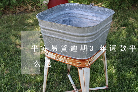平安易貸逾期3年還款(平安易貸逾期三年怎么還)