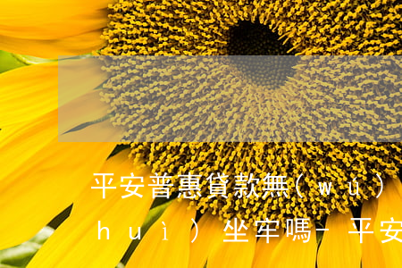 平安普惠貸款無(wú)力償還怎么辦會(huì)坐牢嗎?-平安普惠貸款無(wú)力償還怎么辦會(huì)坐牢嗎