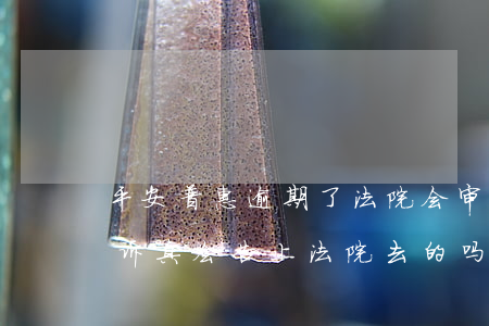 平安普惠逾期了法院会审么(平安普惠逾期起诉真会告上法院去的吗)