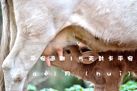 平安逾期15天封卡（平安信用卡逾期一個(gè)月會(huì)封卡嗎）