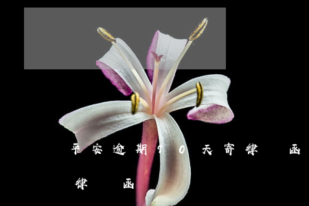 平安逾期90天寄律師函(平安逾期90天寄律師函)