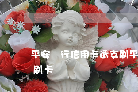 平安銀行信用卡透支刷(平安銀行信用卡怎么刷卡)