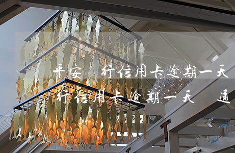 平安銀行信用卡逾期一天會通知嗎-平安銀行信用卡逾期一天會通知嗎怎么辦