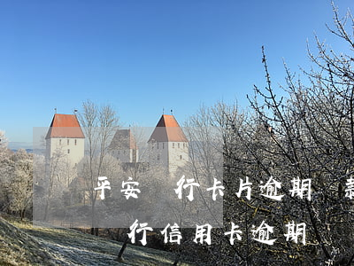 平安銀行卡片逾期還款協(xié)商(平安銀行信用卡逾期)