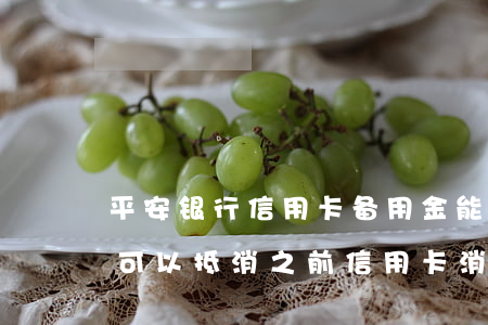 平安银行信用卡备用金能逾期吗(平安备用金可以抵消之前信用卡消费吗)