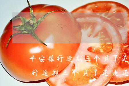 平安银行逾期三个月了还是还不上-平安银行逾期三个月了还是还不上怎么办