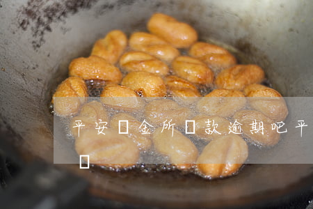 平安陸金所貸款逾期吧(平安陸金所貸款合法嗎)