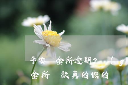 平安陸金所逾期2個(gè)月起訴 平安陸金所貸款真的假的