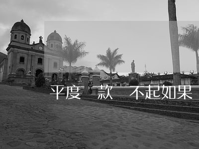 平度貸款還不起(如果貸款還不起怎么辦)
