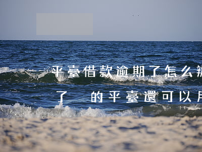 平臺借款逾期了怎么辦(我這個借款平臺逾期了別的平臺還可以用嗎)