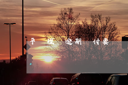 平臺理財逾期兌付要訴訟(理財逾期訴訟有用嗎)