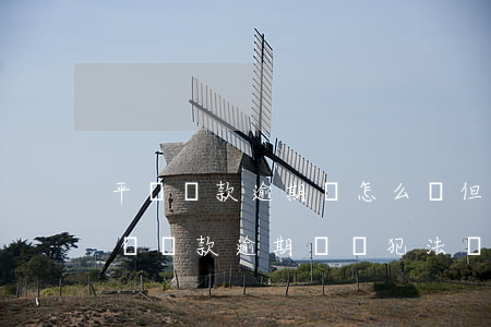 平臺貸款逾期會怎么樣但是后來還完了(在平臺貸款逾期沒還犯法嗎)