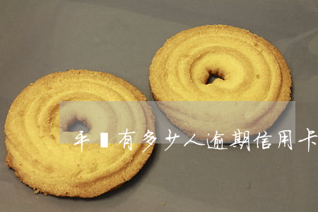 平遙有多少人逾期信用卡