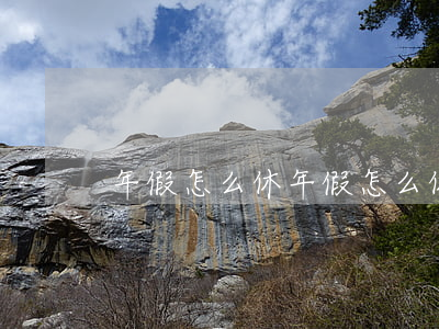 年假怎么休(年假怎么休有規(guī)定嗎)