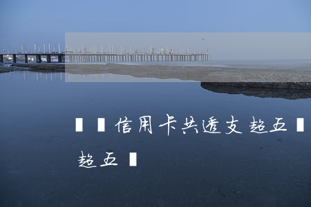 幾張信用卡共透支超五萬(幾張信用卡共透支超五萬)