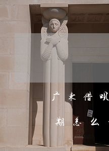 广东借呗逾期怎么协商延期还款（广东借呗逾期怎么协商）