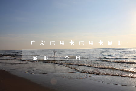广发信用卡信用卡逾期一天(广发信用卡5万逾期一个月)