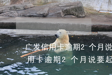 广发信用卡逾期2个月说要起诉我-广发信用卡逾期2个月说要起诉我是真的吗