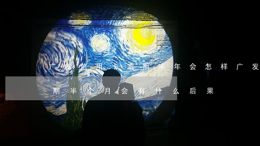 广发信用卡逾期半年会怎样(广发银行贷款逾期半个月会有什么后果)