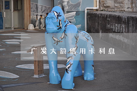 广发大额信用卡利息