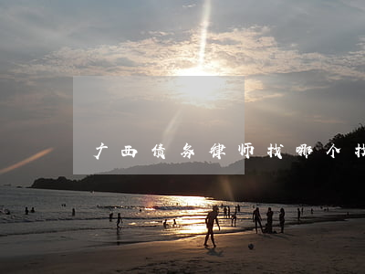 广西债务律师找哪个(找南宁债权债务律师)