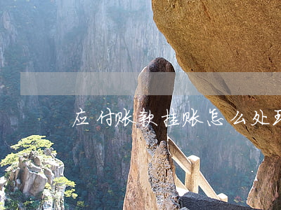 应付账款挂账怎么处理