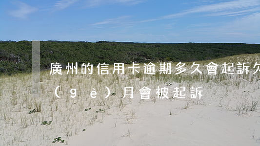 廣州的信用卡逾期多久會起訴(欠信用卡幾個(gè)月會被起訴)
