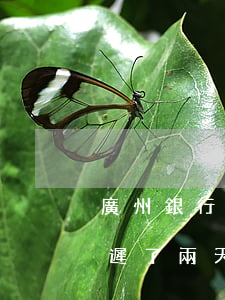 廣州銀行信用卡逾期90天后還款(廣州銀行遲了兩天還信用卡)