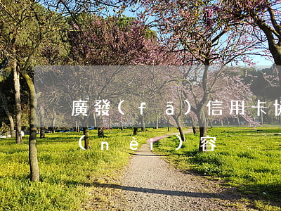 廣發(fā)信用卡協(xié)商還款內(nèi)容